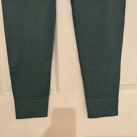 NWT Madewell MWL Seamless Ribbed Legging in Teal Green - Picture 3 of 9